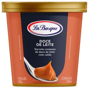 Sorvete de Doce de Leite La Basque 500ml