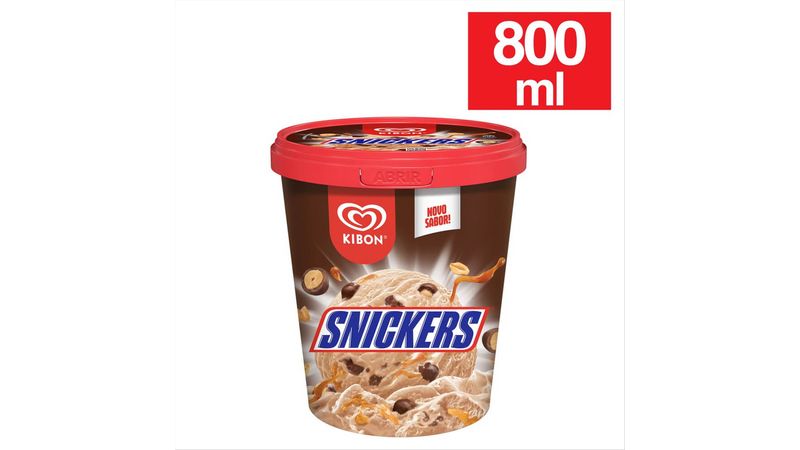 Kibon lança sorvetes com Snickers, Ovomaltine e Toddynho