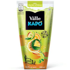 Suco Frutas Cítricas Kapo Del Valle 200ml
