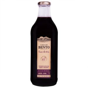 Suco Integral Tinto de Uva Casa de Bento 1 Litro
