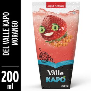 Suco Kapo Sabor Morango Del Valle 200ml