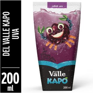 Suco Kapo Sabor Uva Del Valle 200ml