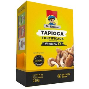 Tapioca Fortificada com Vitamina D Da Terrinha 240g