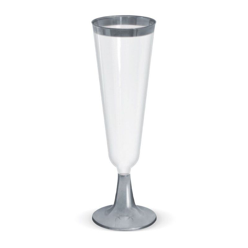 Taca-Para-Champanhe-Borda-Prata-Silver-Plastic-150ml-12-Unidades