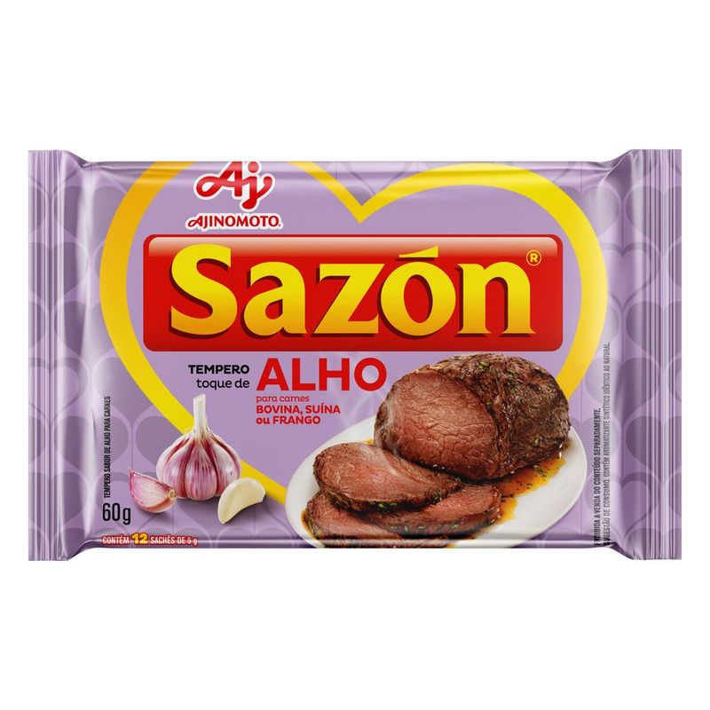 Tempero-Toque-de-Alho-Sazon-60g