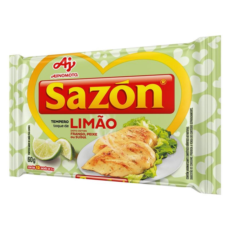Tempero-Toque-de-Limao-Sazon-60g