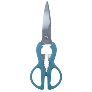 Tesoura Culinária Multiuso Azul Oikos