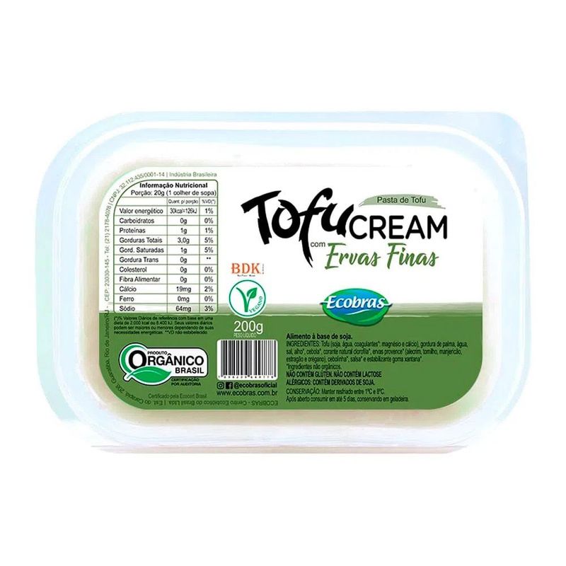 Tofu-Cream-Organico-Ervas-Finas-Ecobras-200g