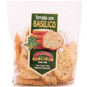 Torrada Basilico Casa Victoriana 150g