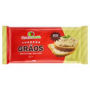 Torrada de Grãos Sem Glúten Grani Amici 130g