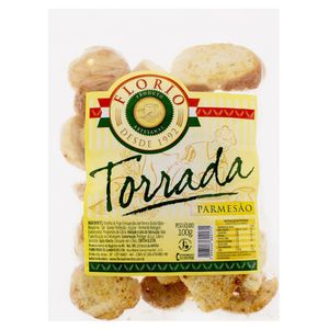 Torrada de Parmesão Florio 100g