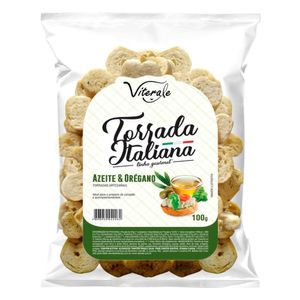 Torrada Italiana Azeite e Orégano Viterale 100g