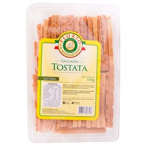Torrada Tostata Alecrim Florio 180g