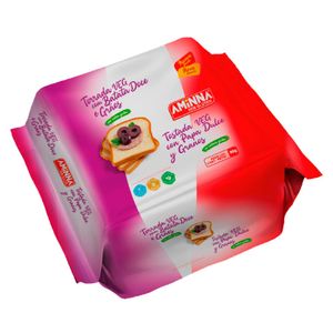 Torrada Vegana com Batata Doce Aminna 90g