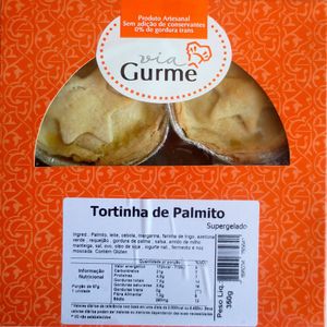 Tortinhas de Palmito Via Gurmê 350g