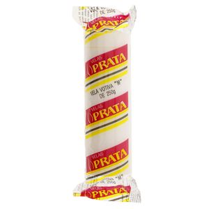 Vela de 7 Dias Branca Prata 250g