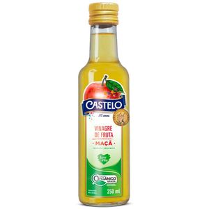 Vinagre de Maçã Orgânico Castelo 250ml