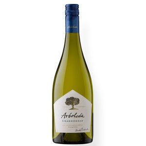 Vinho Chileno Branco Chardonnay Arboleda 750ml