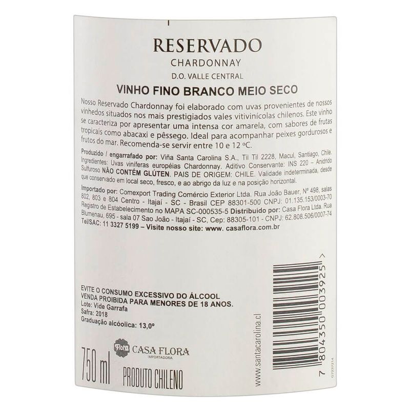Vinho-Chileno-Branco-Chardonnay-Santa-Carolina-750ml