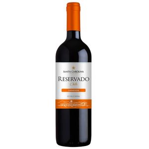 Vinho Chileno Tinto Carmenere Santa Carolina 750ml