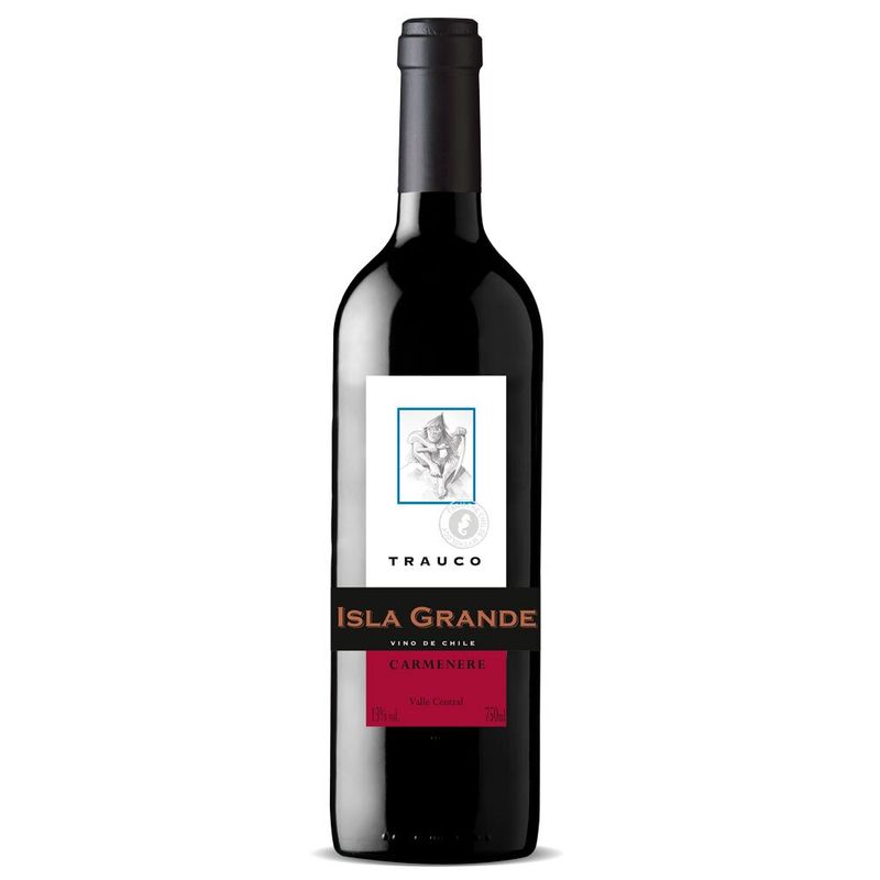Vinho-Chileno-Tinto-Carmc3a9nc3a8re-Trauco-Isla-Grande-750ml
