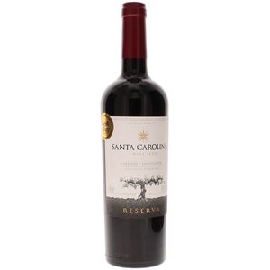 Vinho Chileno Tinto Seco Cabernet Sauvignon Santa Carolina 750ml