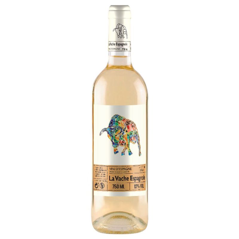 Vinho-Espanhol-Branco-la-Vache-Espagnole-750ml
