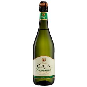 Vinho Lambrusco Italiano Branco Cella 750ml