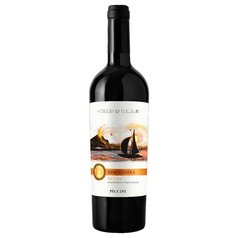 Vinho-Italiano-Tinto-Nero-Davola-Sicilia-Origines-Italicae-Piccini-750ml