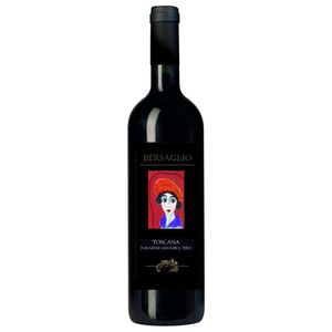 Vinho Italiano Tinto Toscana Rosso Bersaglio 750ml