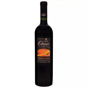 Vinho Nacional Tinto Seco Cabernet Sauvignon Salton Classic 750ml