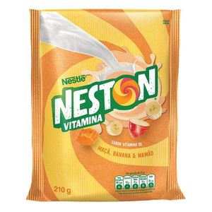 Pó para Preparo de Vitamina Maçã, Banana e Mamão Neston 210g