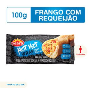 Wrap Hot Hit de Frango com Requeijão Seara 180g