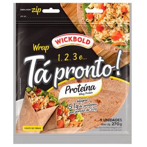 Wrap Tá Pronto Proteína Wickbold 270g
