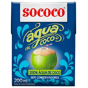Água de Coco Sococo 200ml