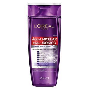 Água Micelar Hialurônico 7 em 1 L'oréal 200ml