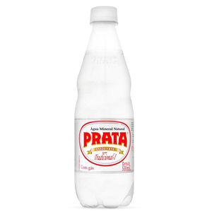 Água Mineral com Gás Prata 510ml