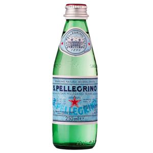 Água Mineral com Gás San Pellegrino Vidro 250ml