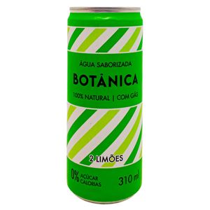 Água com Gás Saborizada 2 Limões Botanica 310ml