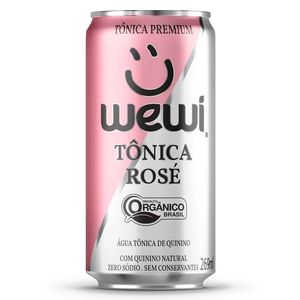 Água Tônica Rosé Orgânica Wewi 269ml