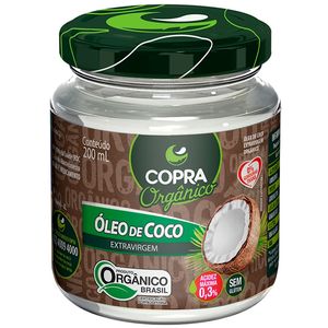 Óleo de Coco Orgânico Extra Virgem Copra 200ml