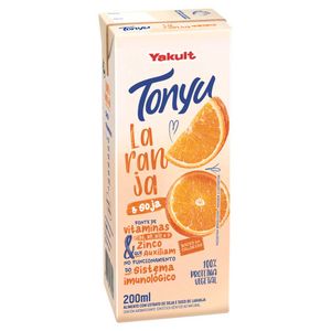 Bebida à Base de Soja e Laranja Tonyu Yakult 200ml