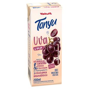Bebida à Base de Soja Uva Tonyu Yakult 200ml