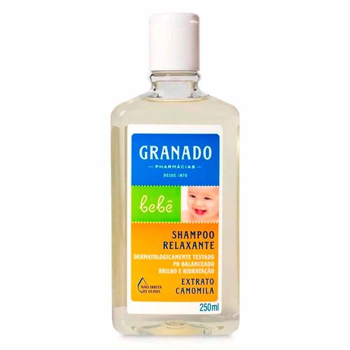 Shampoo Relaxante Camomila Bebê Granado 250ml
