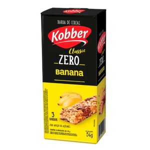 Barra de Cereal Banana Classic Zero Kobber 54g