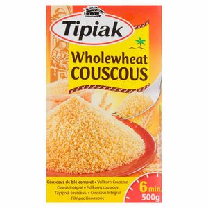 Cuscuz Integral Wholewheat Tipiak 500g