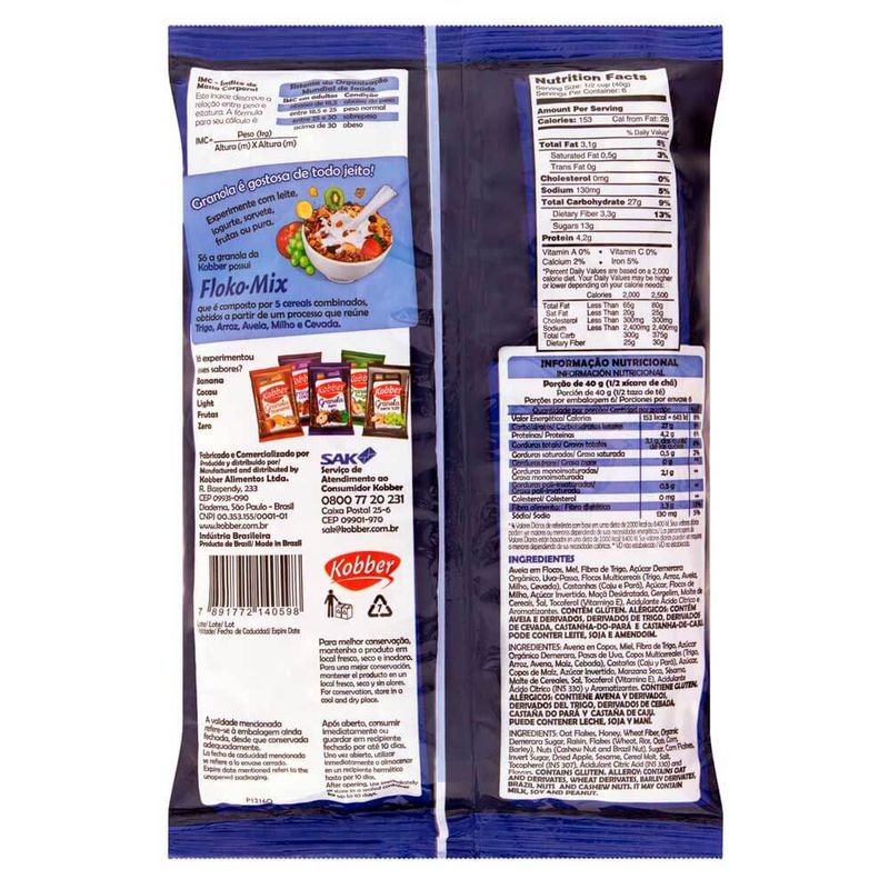 Granola-Tradicional-Kobber-250g
