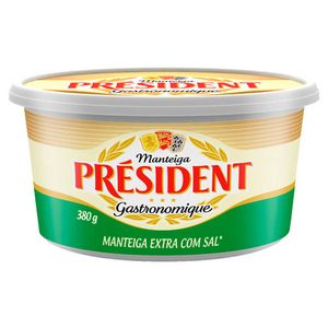 Manteiga Extra com Sal Gastronomique Président 380g