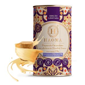 Paçoca Coberta de Chocolate Branco Haoma 270g