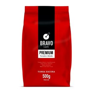 Café Torrado e Moído Premium Bravo 500g